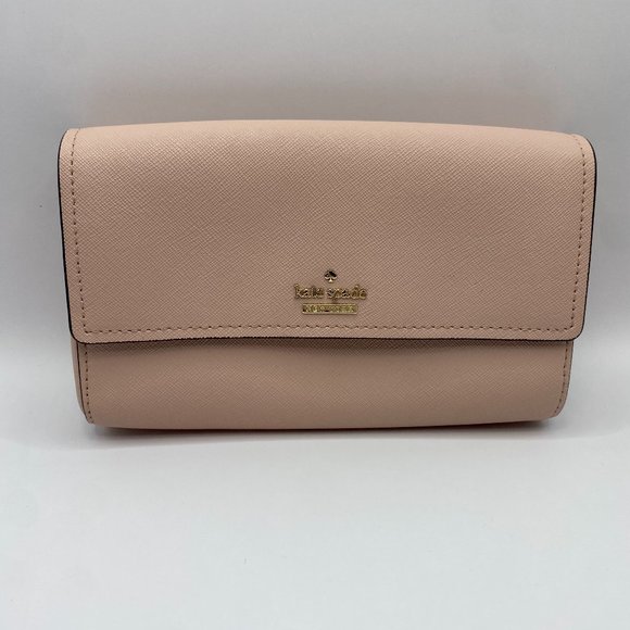 Kate Spade Pink Purse Clutch or Crossbody - Picture 1 of 14